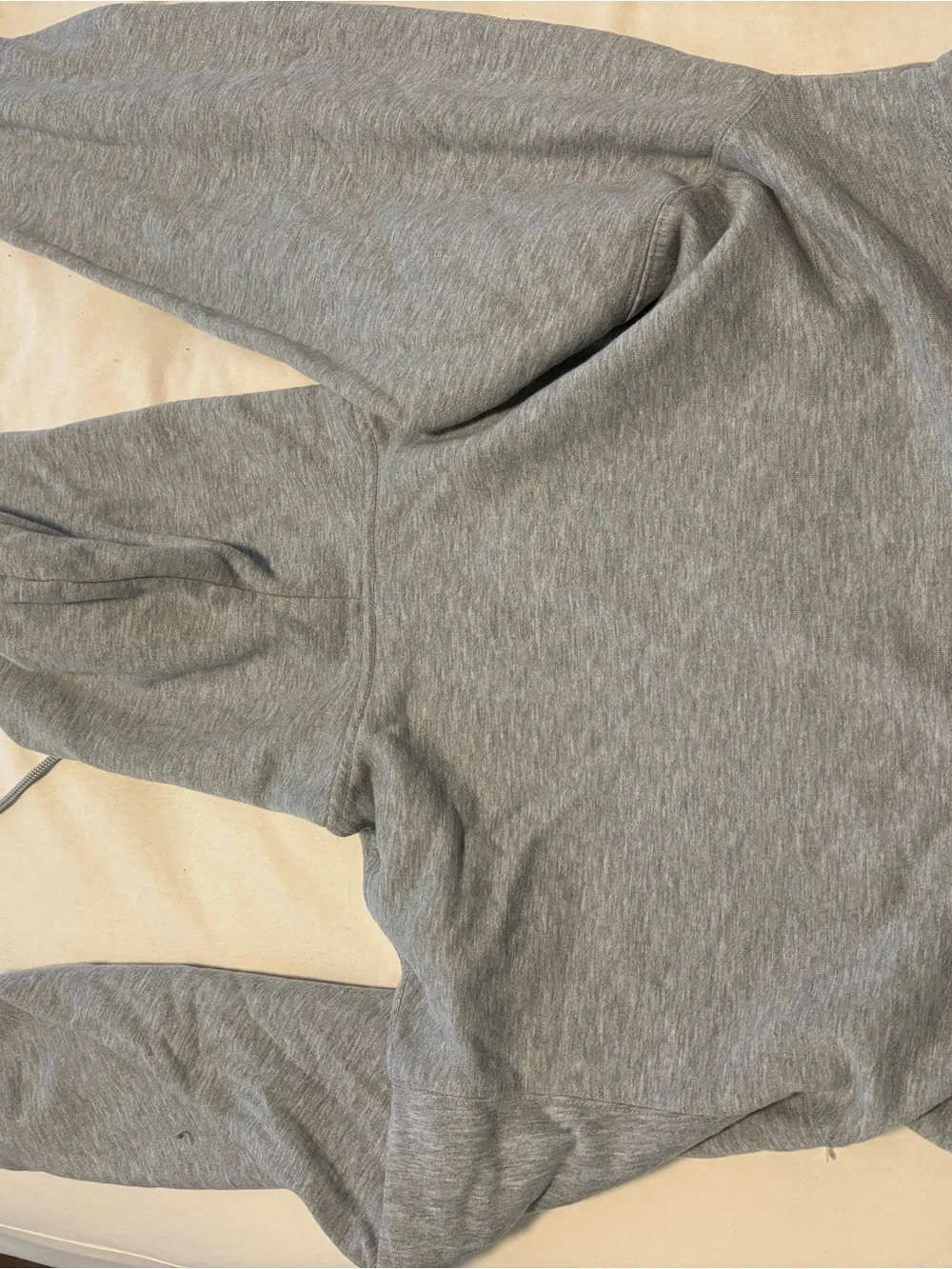 ALO Yoga Athletic Heather Grey Cropped Hoodie
